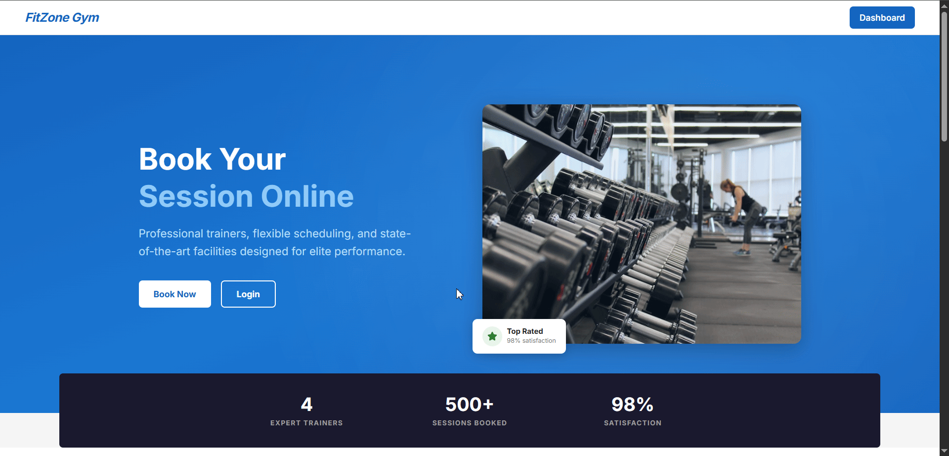 QuickBite order tracking screen